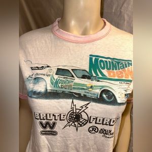 Vintage Mountain Dew Racing t shirt